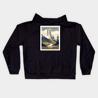 GATES OF THE ARCTIC NATIONAL PARK Art Kids Hoodie